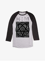 HIM Heartagram Raglan T-Shirt