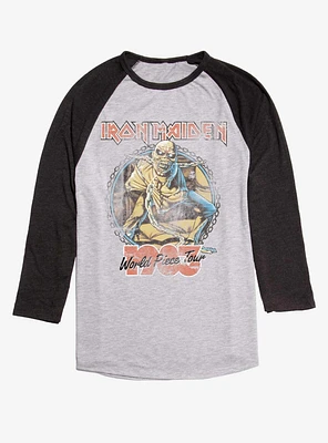 Iron Maiden World Piece Tour Raglan T-Shirt