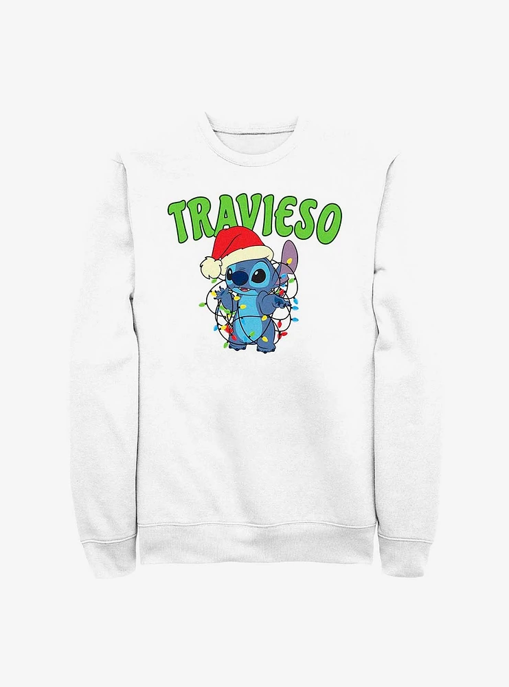 Disney Lilo & Stitch Travieso Naughty Spanish Sweatshirt