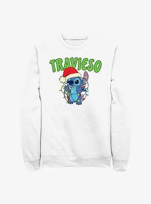 Disney Lilo & Stitch Travieso Naughty Spanish Sweatshirt