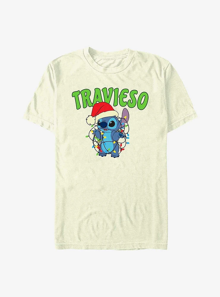 Disney Lilo & Stitch Travieso Naughty Spanish T-Shirt