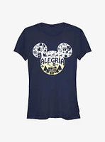 Disney Mickey Mouse Alegria Joy Spanish Ears Girls T-Shirt