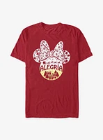 Disney Minnie Mouse Alegria Joy Spanish Ears T-Shirt