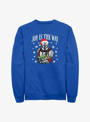 Star Wars The Mandalorian Joy Is Way Sweatshirt