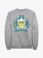 Star Wars The Mandalorian Snow Ho Grogu Sweatshirt