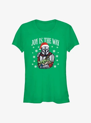 Star Wars The Mandalorian Joy Is Way Girls T-Shirt