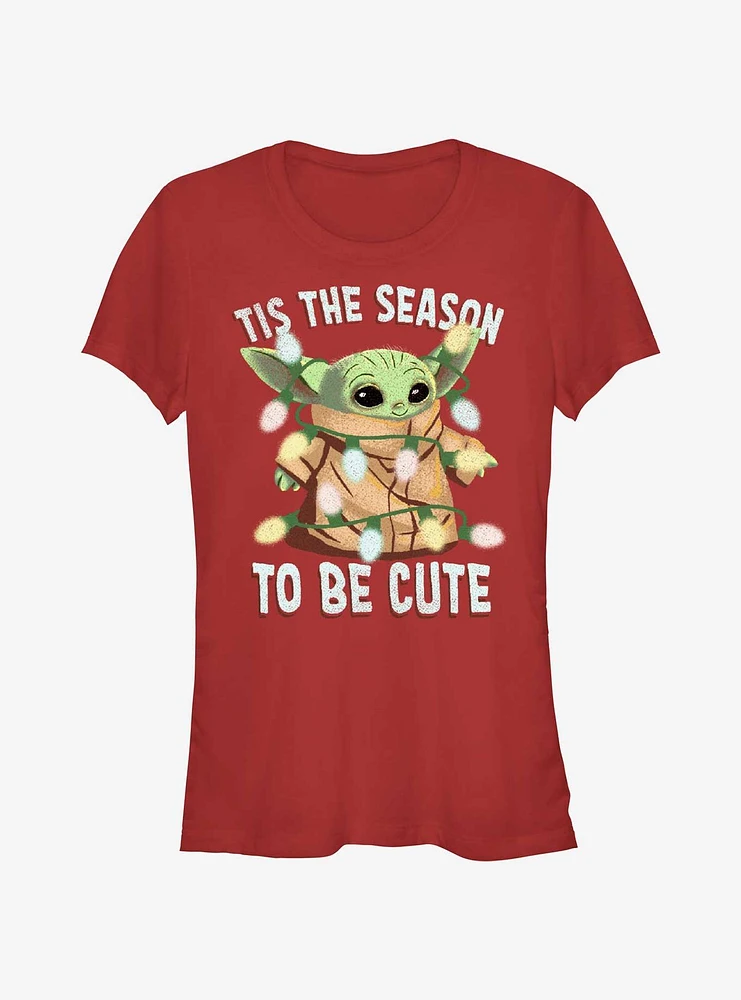 Star Wars The Mandalorian Grogu To Be Cute Girls T-Shirt
