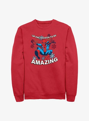 Marvel Holiday Spider-Man Sweatshirt
