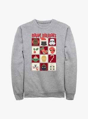 Star Wars Holiday Icons Sweatshirt