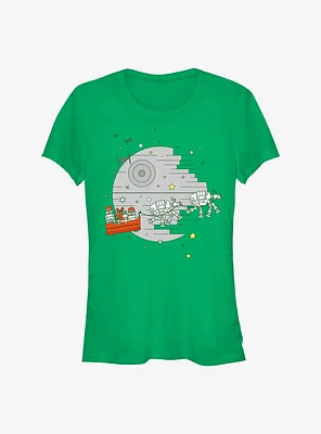 Star Wars Christmas Death Girls T-Shirt