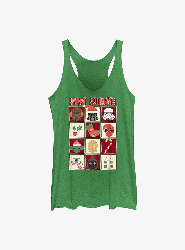 Star Wars Holiday Icons Girls Tank