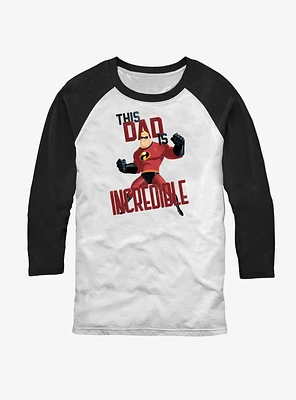 Disney Pixar The Incredibles This Dad Raglan T-Shirt