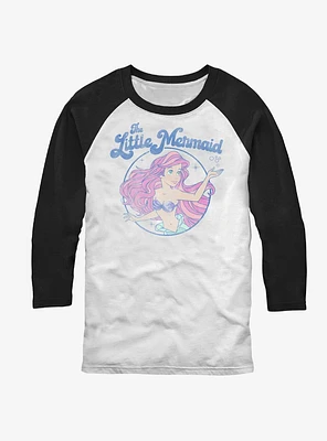 Disney The Little Mermaid Faded Ariel Raglan T-Shirt