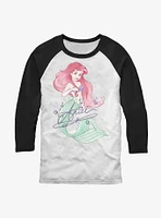 Disney The Little Mermaid Signed Ariel Raglan T-Shirt