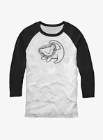 Disney The Lion King Simba Painting Raglan T-Shirt