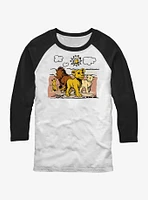 Disney The Lion King Live Action Hakuna Group Raglan T-Shirt