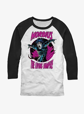 Marvel Morbius The Living Vampire Raglan T-Shirt