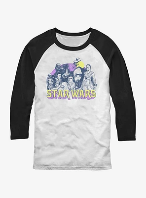Star Wars: The Rise of Skywalker Retro Rebel Raglan T-Shirt