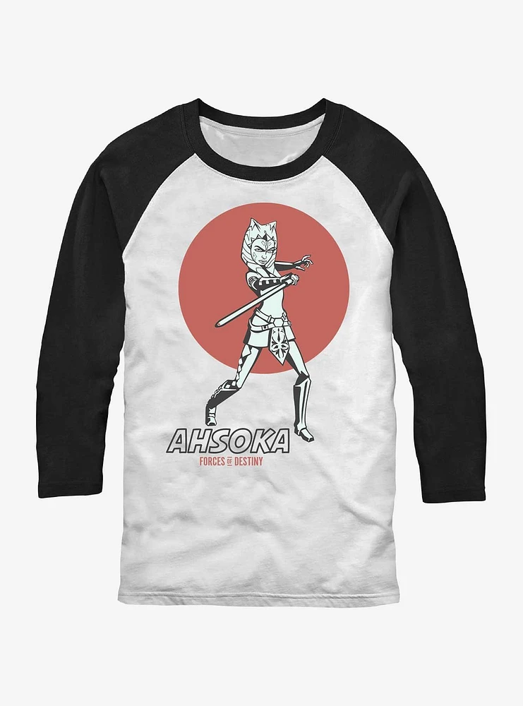 Star Wars: Forces of Destiny Ahsoka Sunset Raglan T-Shirt