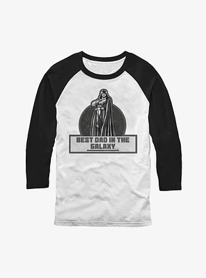 Star Wars Galaxy Dad Vader Raglan T-Shirt