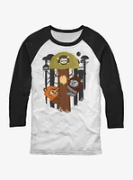 Star Wars Rebel Ewoks Raglan T-Shirt