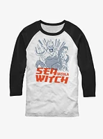 Disney Villains Ursula The Sea Witch Raglan T-Shirt