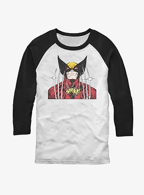 Marvel Wolverine Claws Out Raglan T-Shirt