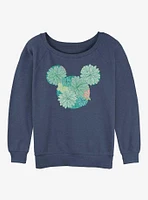 Disney Mickey Mouse Succulents Girls Slouchy Sweatshirt
