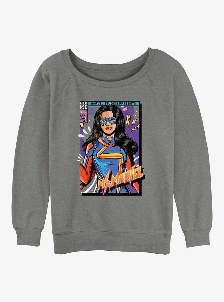 Marvel Ms. Cover Girls Slouchy Sweatshirt