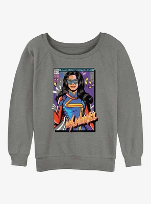 Marvel Ms. Cover Girls Slouchy Sweatshirt