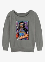 Marvel Ms. Cover Girls Slouchy Sweatshirt