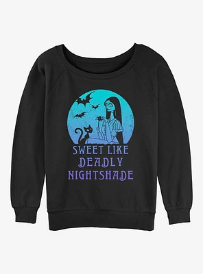 Disney The Nightmare Before Christmas Sweet Sally Girls Slouchy Sweatshirt