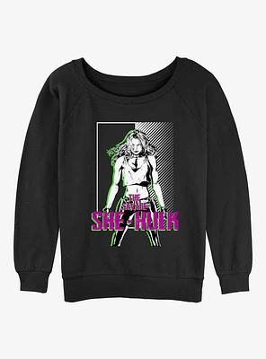 Marvel She-Hulk She Bad Girls Slouchy Sweatshirt