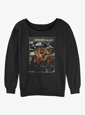 Marvel Spider-Man Arachnidian Avenger Girls Slouchy Sweatshirt