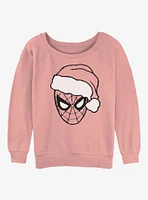Marvel Spider-Man Christmas Spidey Girls Slouchy Sweatshirt