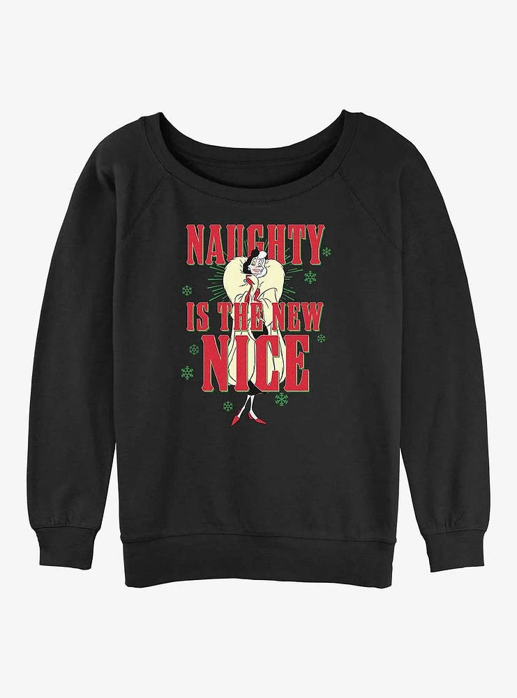 Disney Villains The New Nice Girls Slouchy Sweatshirt