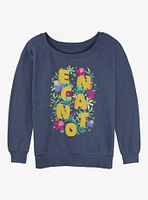 Disney Encanto Flower Arrangement Girls Slouchy Sweatshirt
