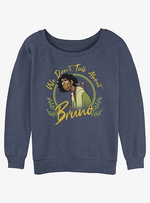 Disney Encanto We Don't Talk About Bruno Girls Slouchy Sweatshirt