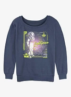 Disney Pixar Lightyear Future Girls Slouchy Sweatshirt