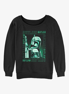 Star Wars Punk Outlaw Girls Slouchy Sweatshirt