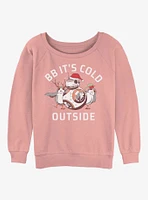 Star Wars: Episode VIII - The Last Jedi BB It's Cold Outside Girls Slouchy Sweatshirt