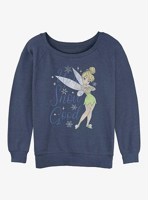 Disney Tinker Bell Snow Good Girls Slouchy Sweatshirt
