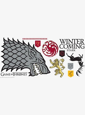 Game Of Thrones Winter Is Coming Stark Giant Peel & Stick Wall Decals