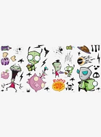 Invader Zim Peel & Stick Wall Decals