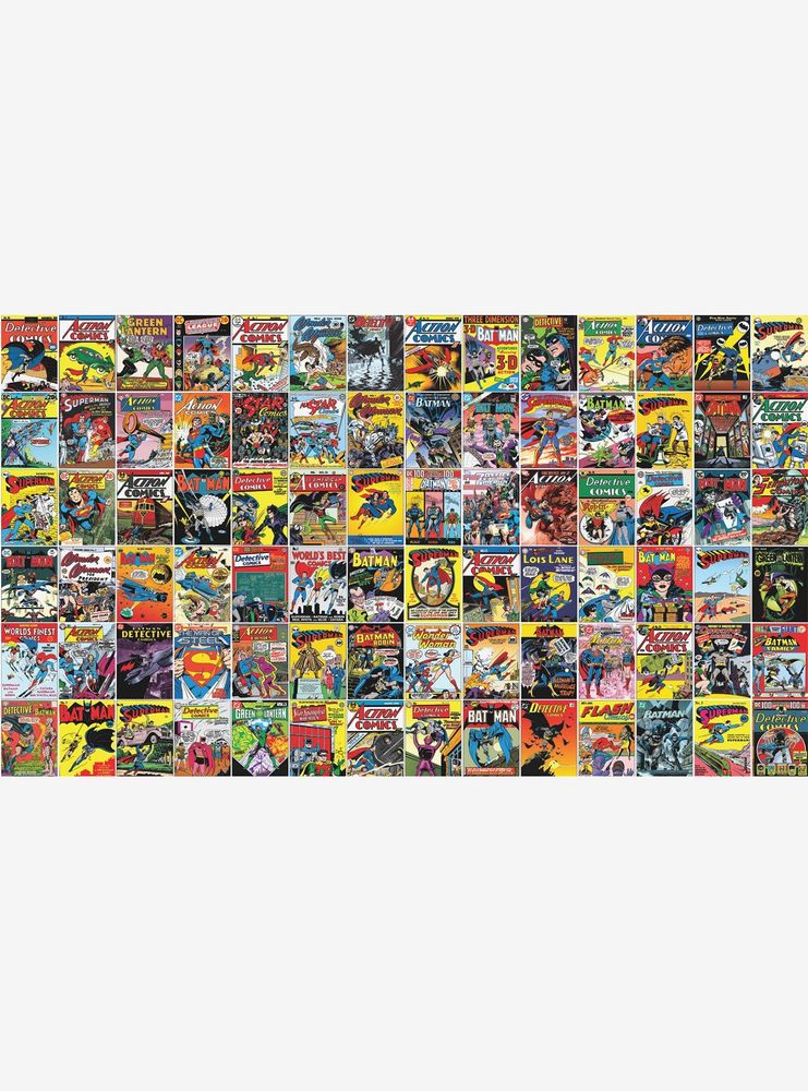 DC Comics Classic Covers Peel & Stick Mural