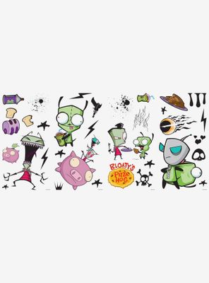 Invader Zim Peel & Stick Wall Decals