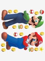 Nintendo Super Mario Luigi And Mario Giant Peel & Stick Wall Decals