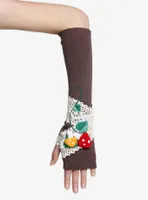 Cottage Mushroom Lace Arm Warmers