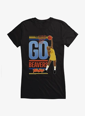 Teen Wolf Go Beavers Girls T-Shirt