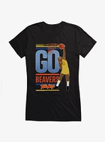 Teen Wolf Go Beavers Girls T-Shirt